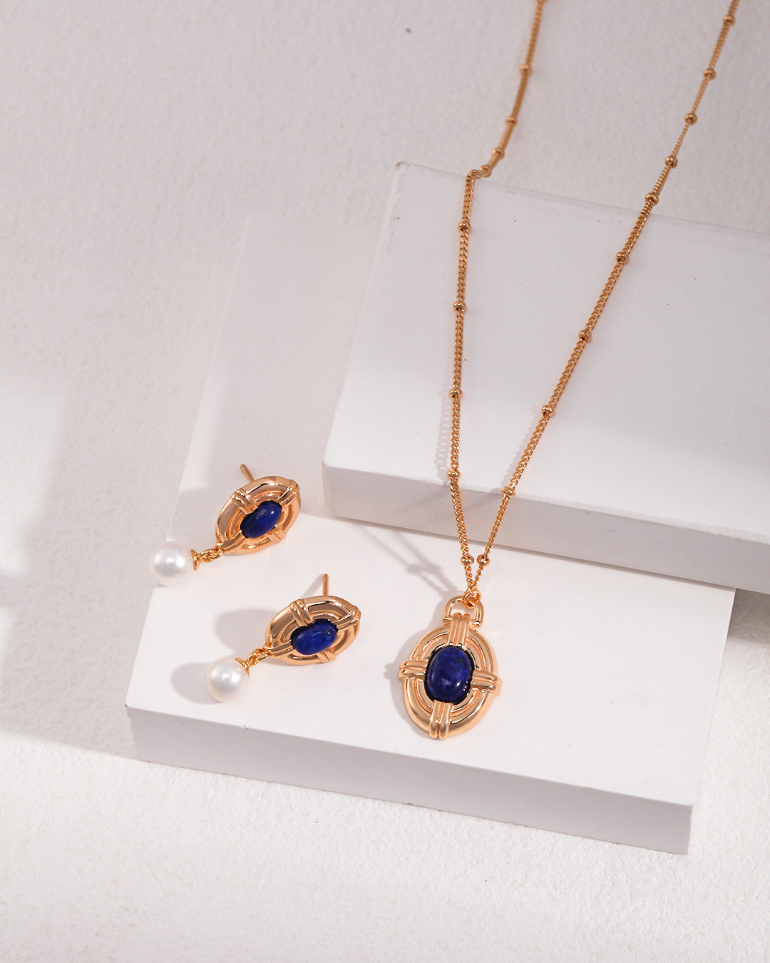 Emma Lapis Lazuli Earrings