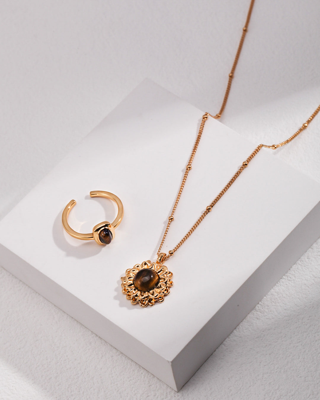 Nora Tiger's Eye Necklace