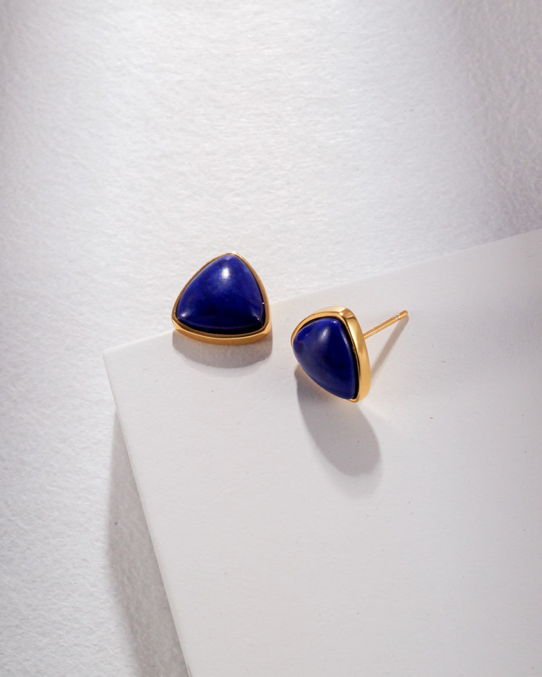 Sophia Lapis Lazuli Geometric Earrings