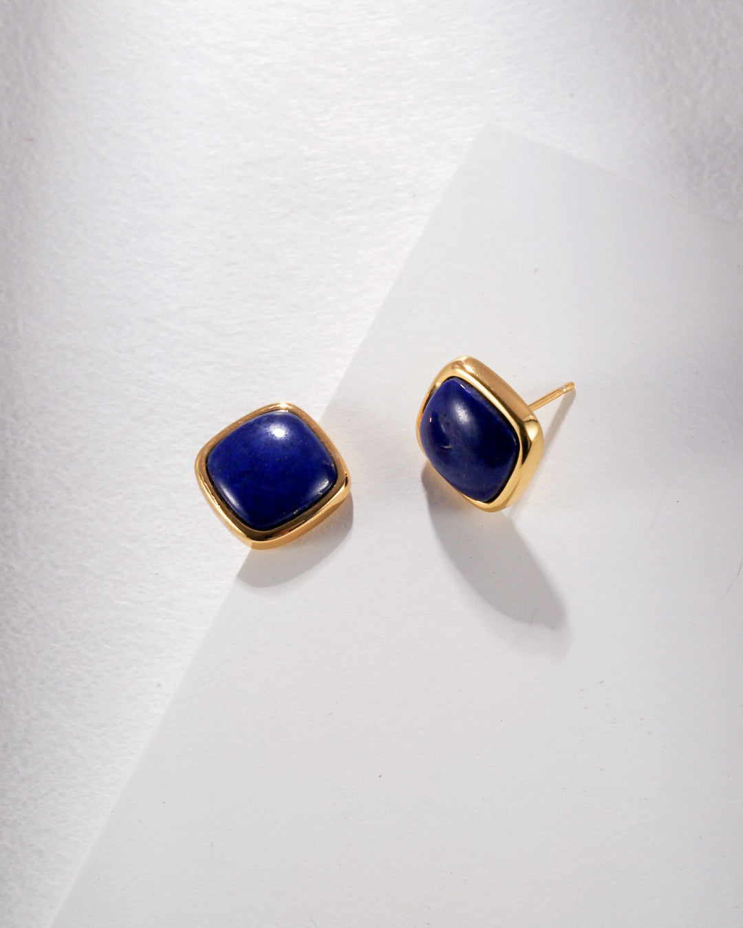 Sophia Lapis Lazuli Geometric Earrings