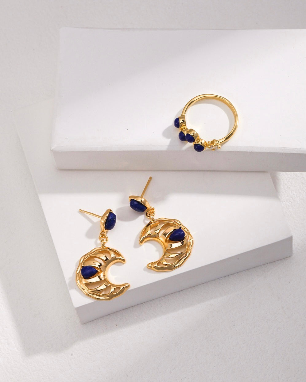 Hercules Eyes Moon Earrings