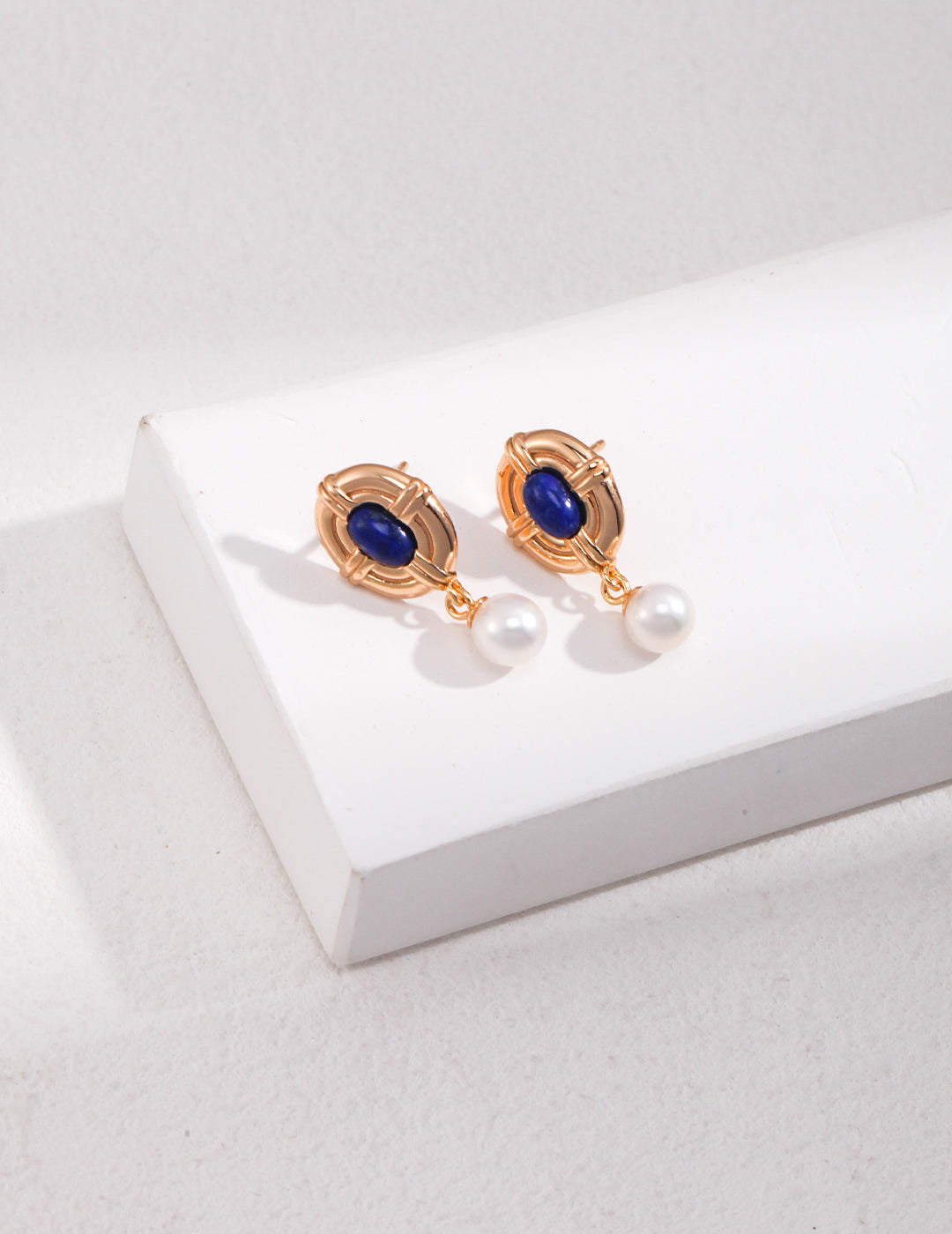 Emma Lapis Lazuli Earrings