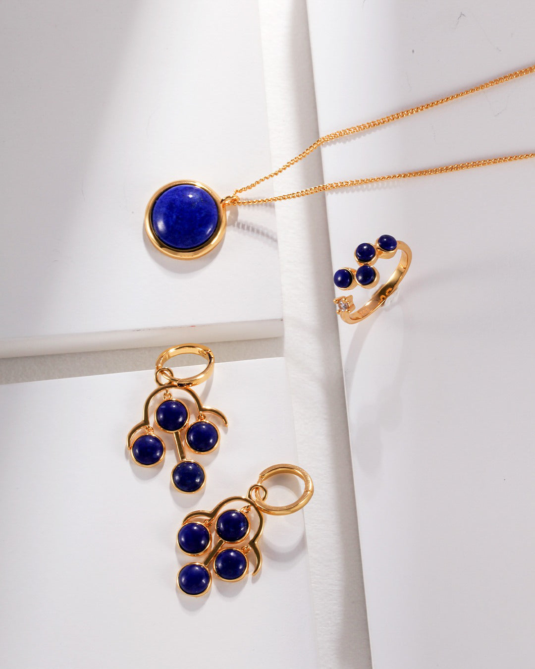 Sophia Lapis Lazuli Starry Earrings