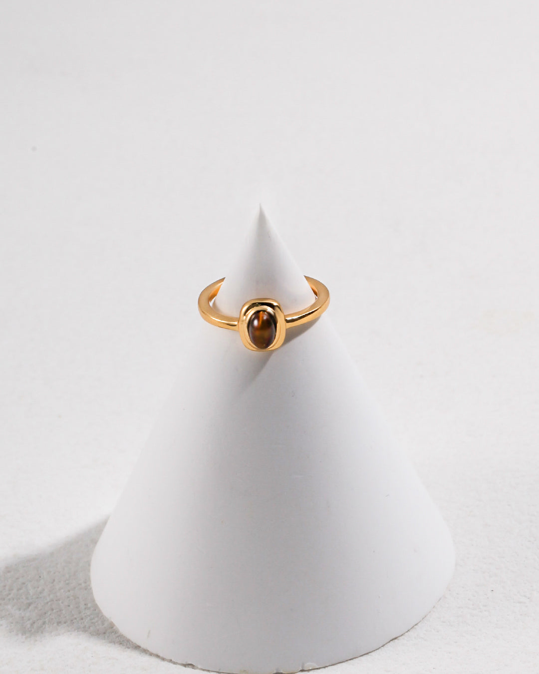 Nova Tiger's Eye Oval Ring