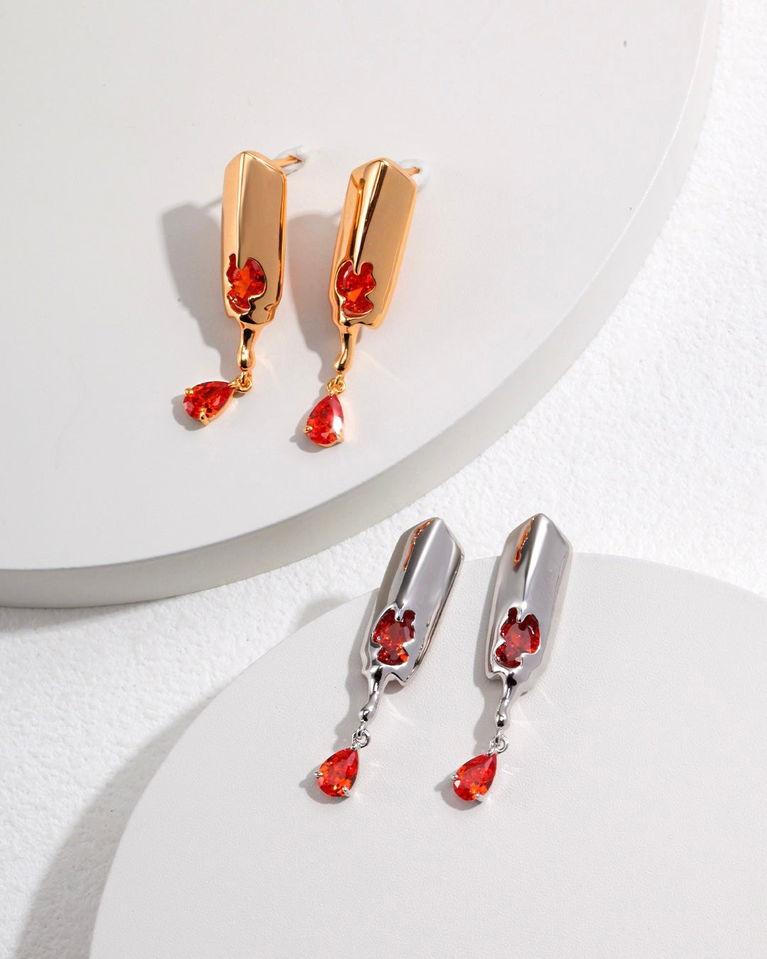 Ruby Earrings